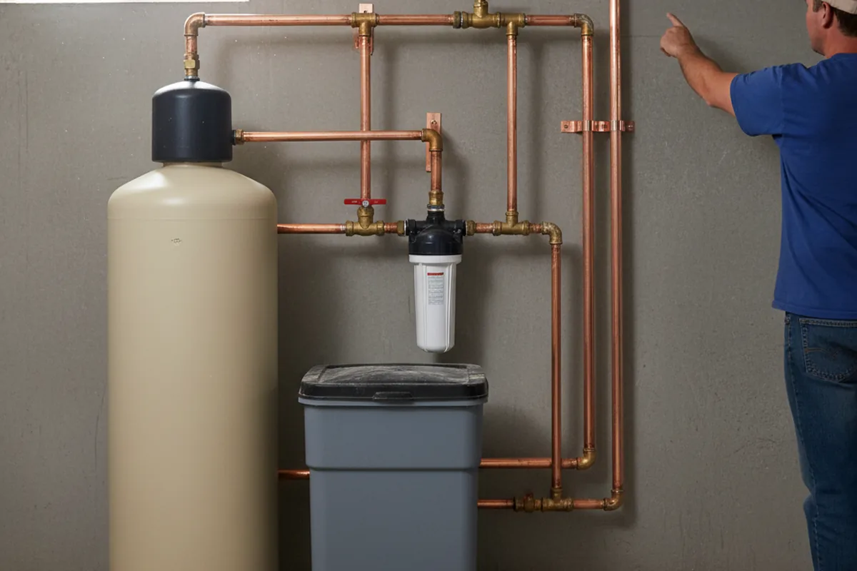 Whole-house water treatment system installed in Holbrook